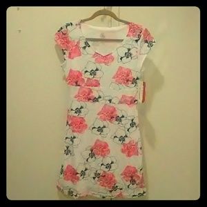 Floral patterned dress